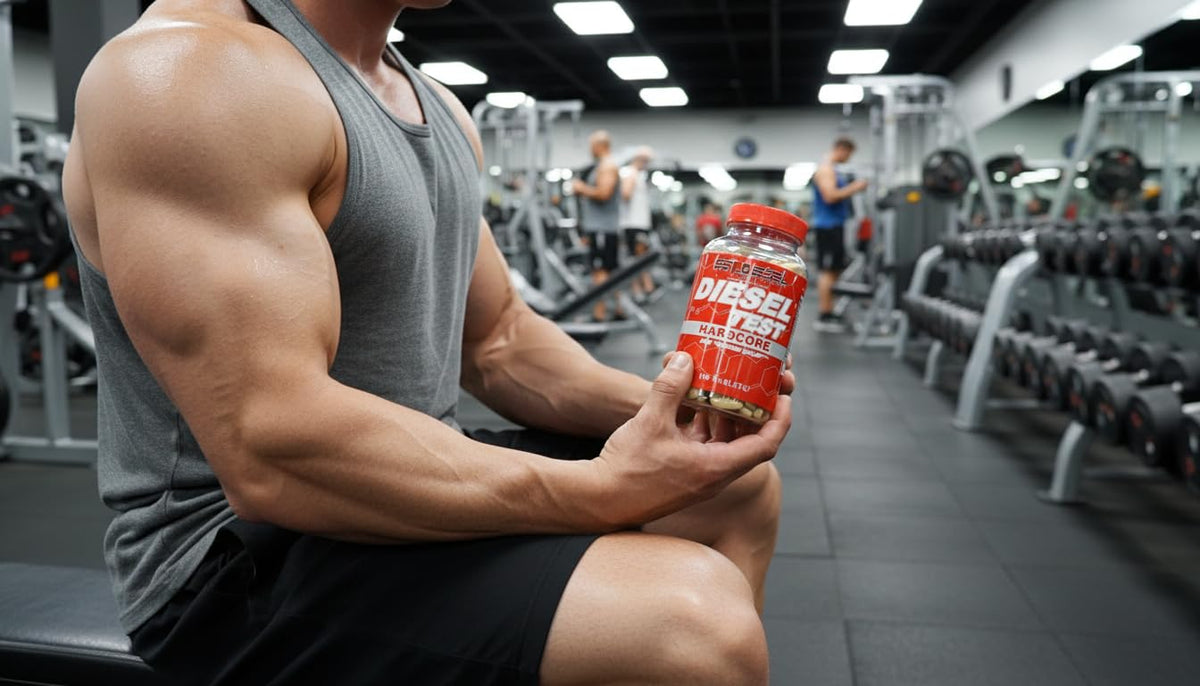 GET DIESEL NUTRITION Diesel Test Hardcore - 128 Tablets - image 2