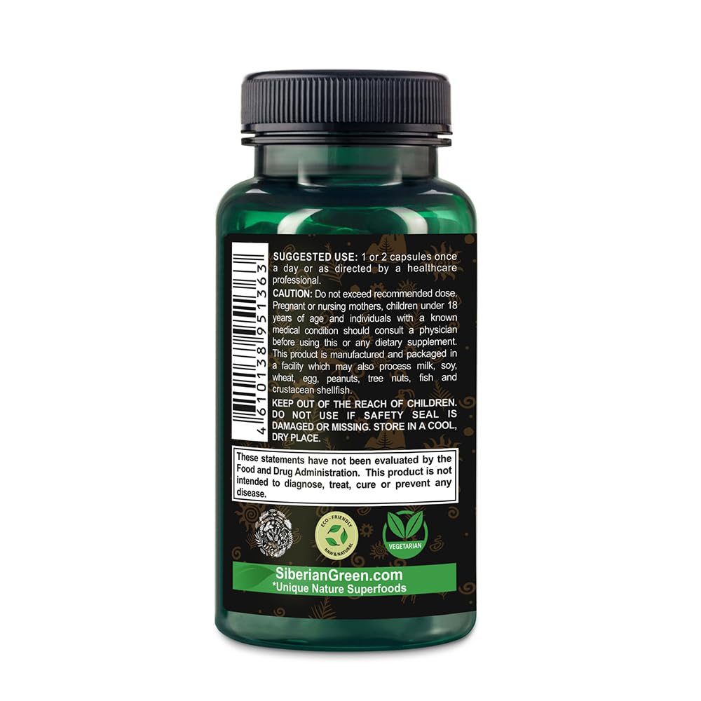 Golden Mountains Shilajit Vegan Capsule 500mg Altai - 90 Count - image 5