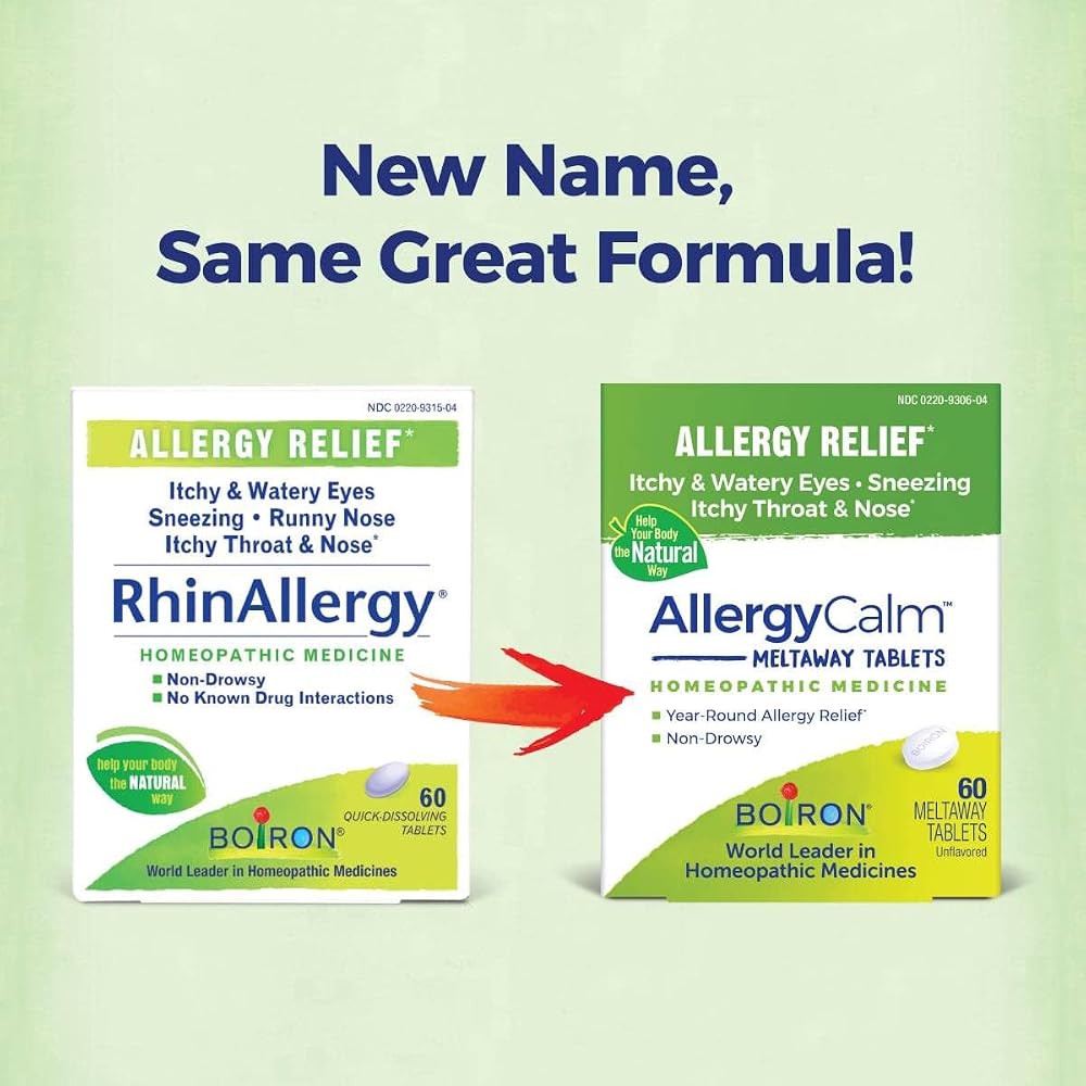 Boiron AllergyCalm Tablets 240 Count - image 5