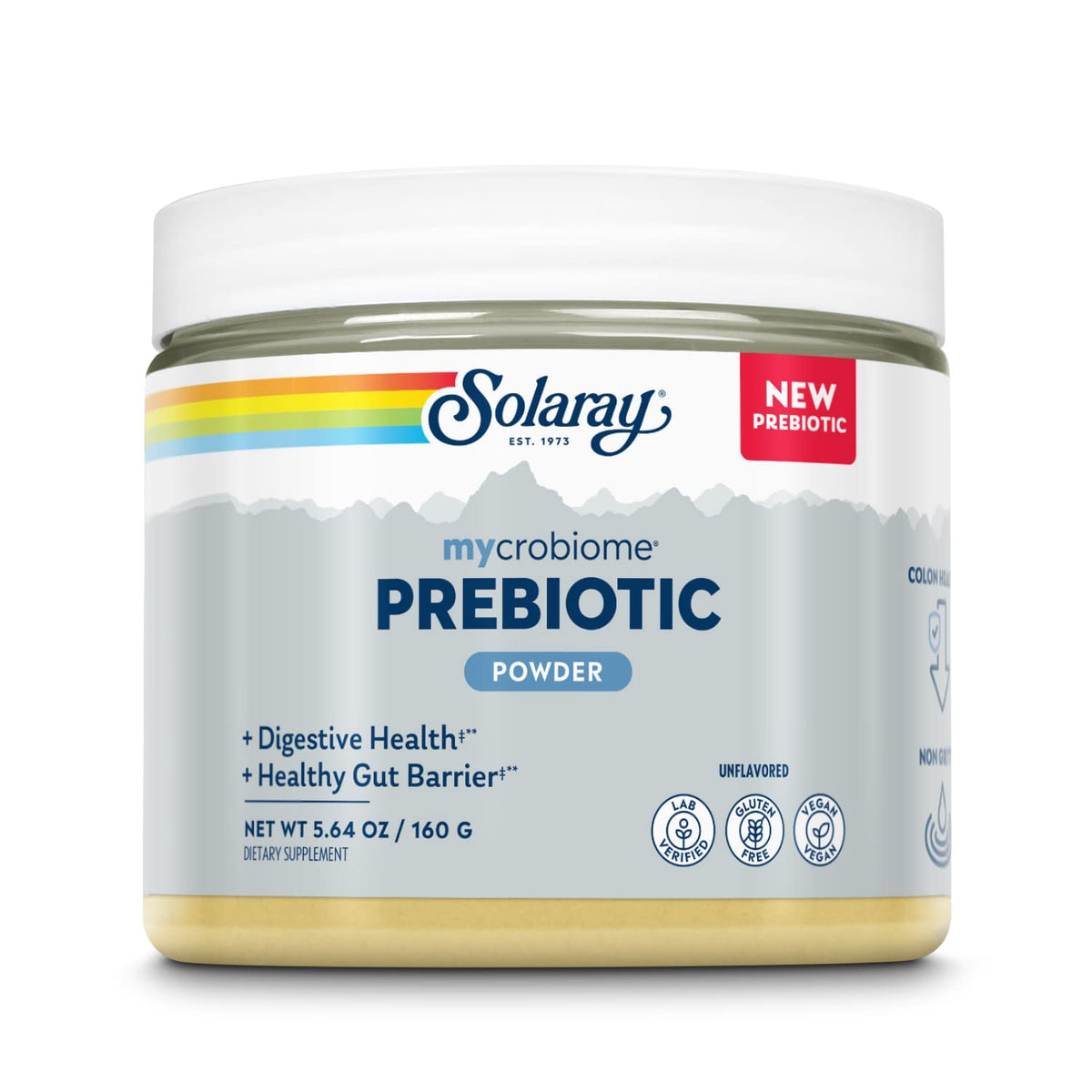 SOLARAY Mycrobiome Prebiotic Powder