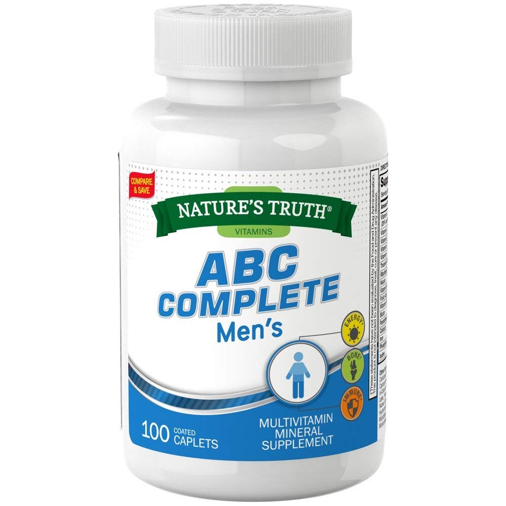 Nature's Truth ABC Complete Men's Multivitamin