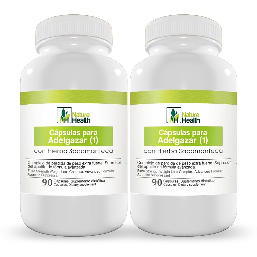 Nature Health Weight Support Capsules with Herbs & B Vitamins - 90 Count