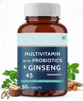 Generic Multivitamin Tablets for Men & Women with Probiotics - 60 Tablets