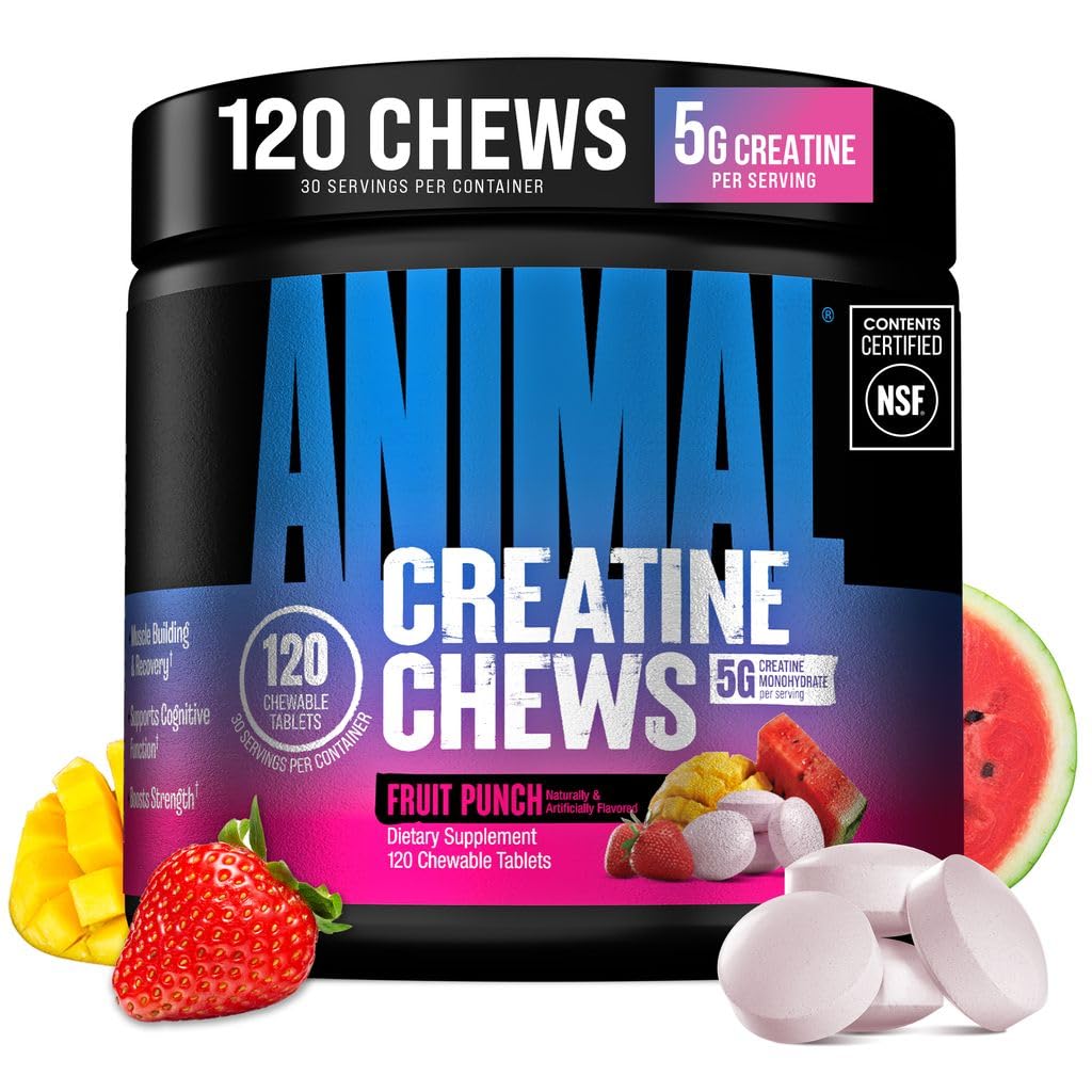 Animal Creatine Monohydrate Chews - Men & Women