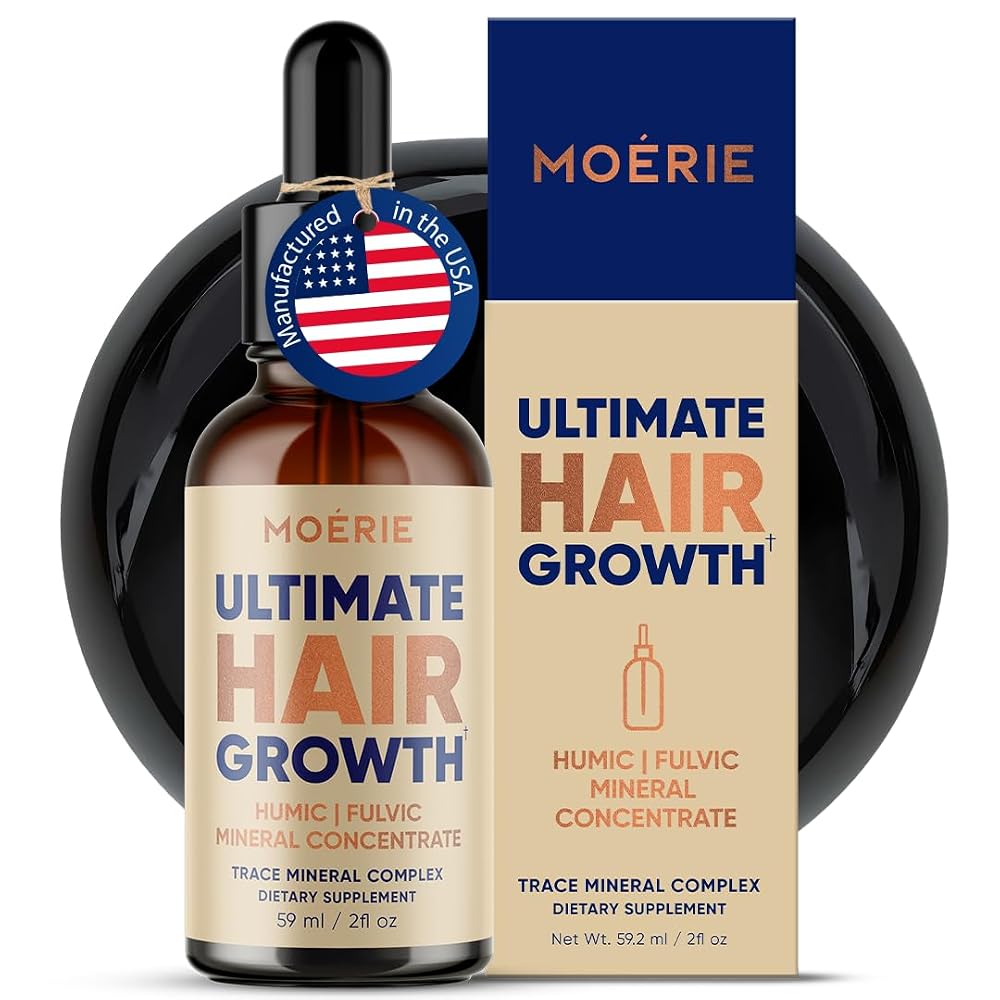 Moerie Fulvic & Humic Acid Trace Mineral Drops - 2 fl oz