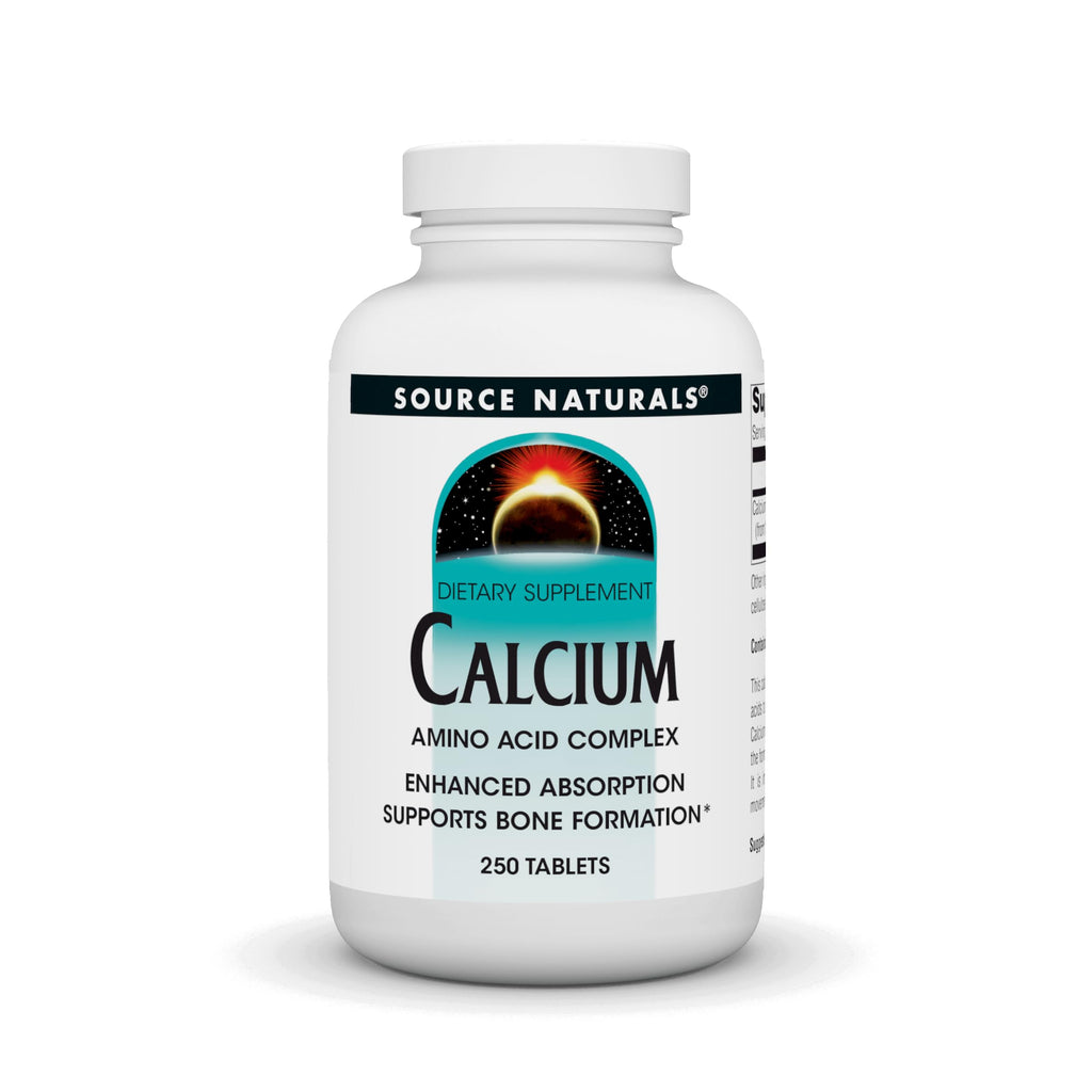 Source Naturals Calcium Amino Acid Complex - 250 Tablets
