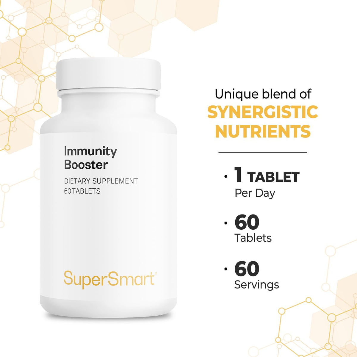 Supersmart Immunity Booster Advanced Formula - 60 Tablets - image 5