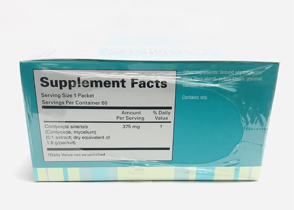 Mitsuwa Super Cordyceps Herbal Mushroom Supplement - 60 Packets - image 3