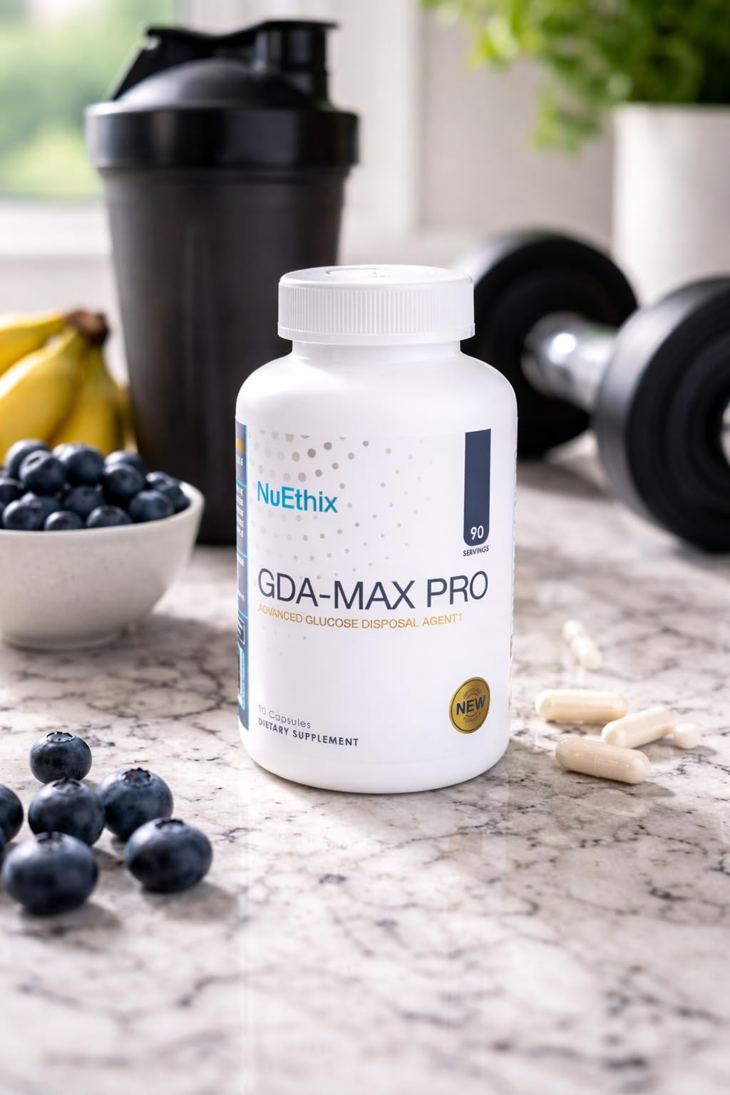 NuEthix Formulations GDA-MAX PRO Double Berberine - 90 Capsules - image 4