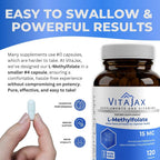 VITAJAX, L Methylfolate 15mg - image 7
