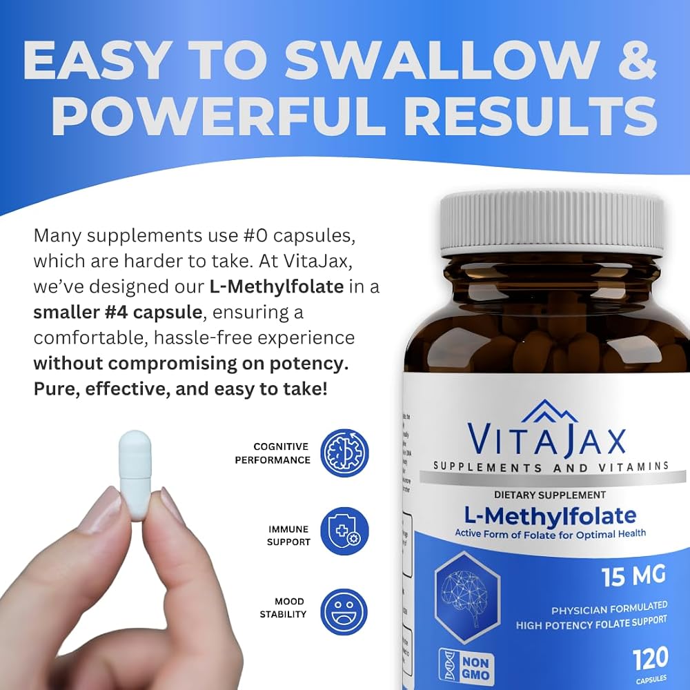 VITAJAX, L Methylfolate 15mg - image 7