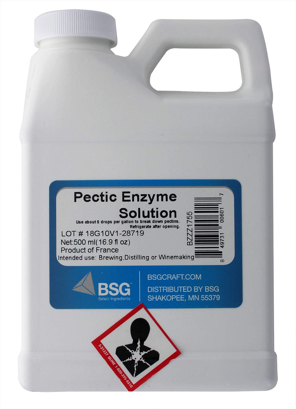 BSG HandCraft Pectic Enzyme Solution - 500 ml