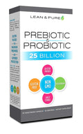 Lean & Pure Prebiotic & Probiotic 25 Billion Cultures - 30 Capsules