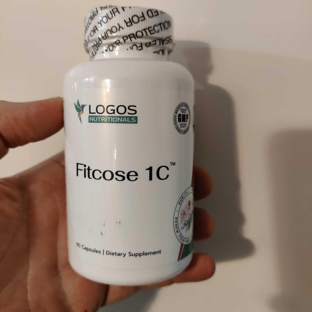 logos nutritionals FitCose 1C Supplement - 90 Capsules