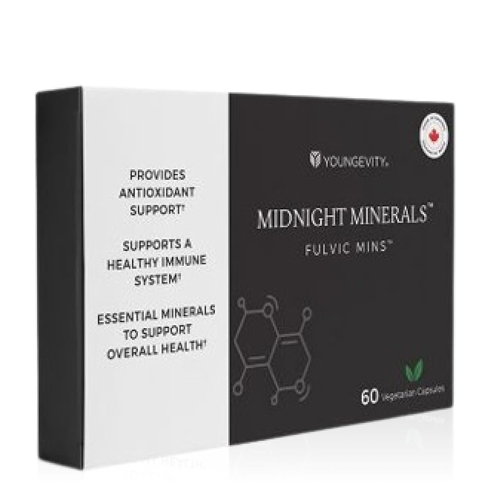 Youngevity Midnight Minerals Fulvic and Humic Acid - 60 Capsules