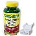 Fusion Shop Store Ashwagandha 500mg Root Powder - 60 Capsules