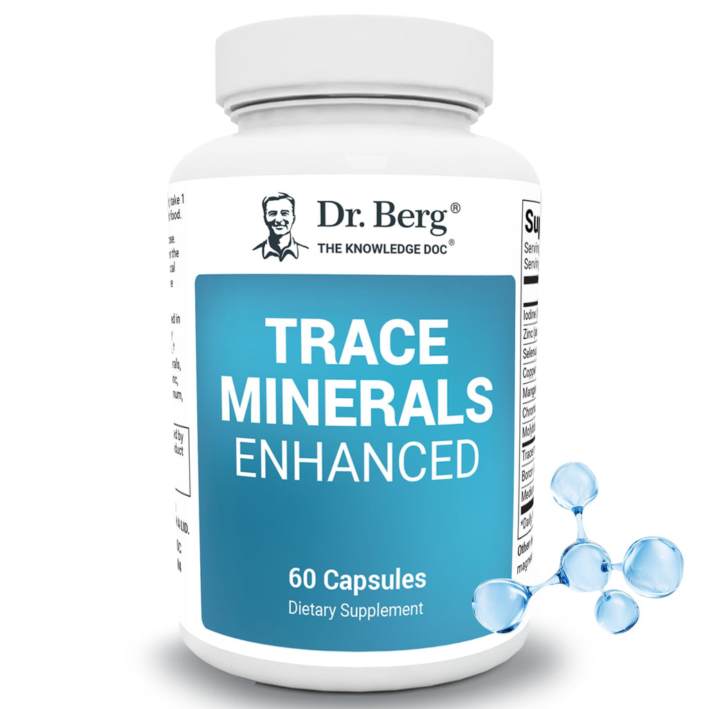 Dr. Berg Nutritionals Trace Minerals Enhanced - 60 Capsules
