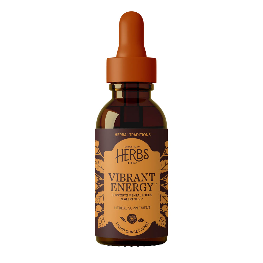 Herbs Etc. Vibrant Energy Liquid Extract - 1 fl oz