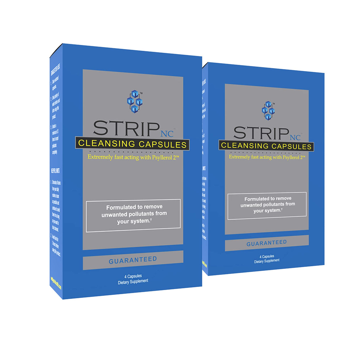 Wellgenix Strip NC Herbal Cleanse Detox Capsules - Extra Strength