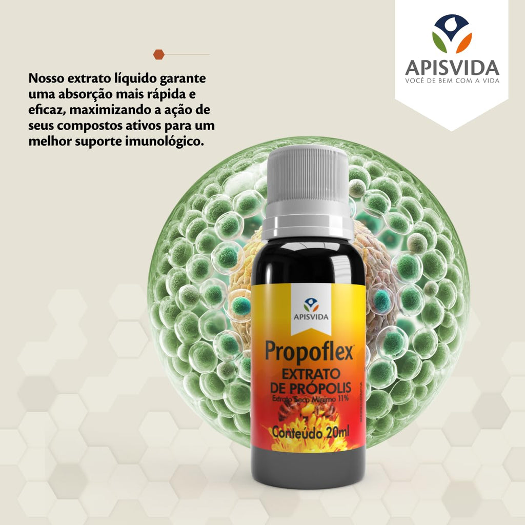 Beelife Brazilian Green Propolis Extract 11% - 20ml Drops - image 3