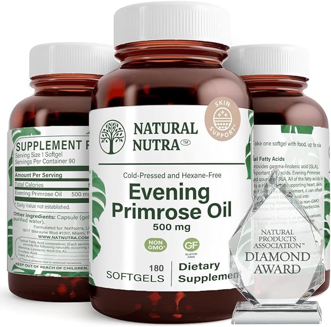 Natural Nutra Evening Primrose Oil Supplement 500 mg Parent