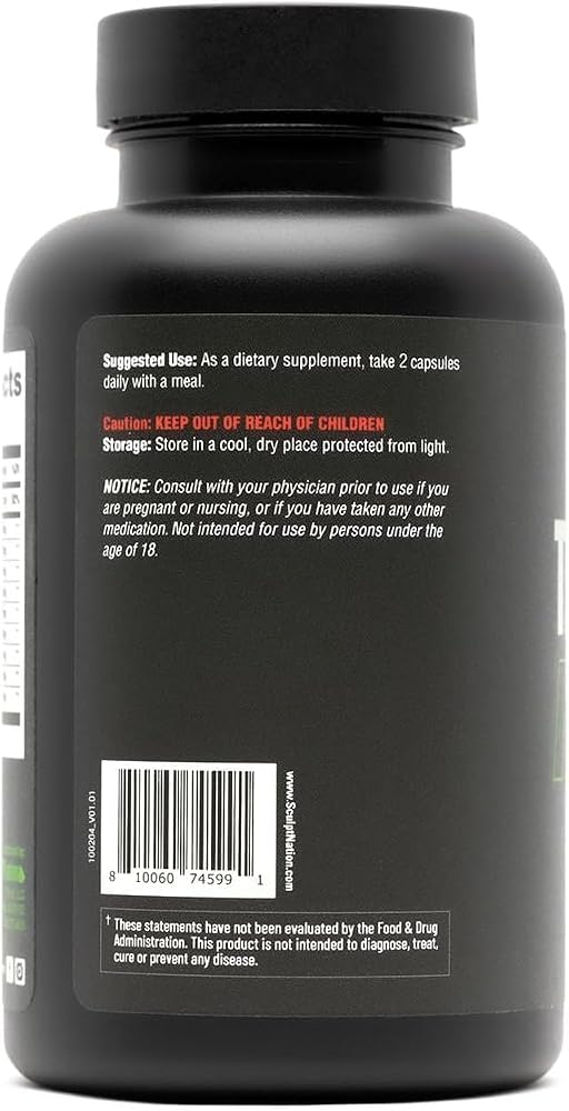 Sculpt Nation Tribulus Terrestris with Ashwagandha - 120 Capsules - image 5