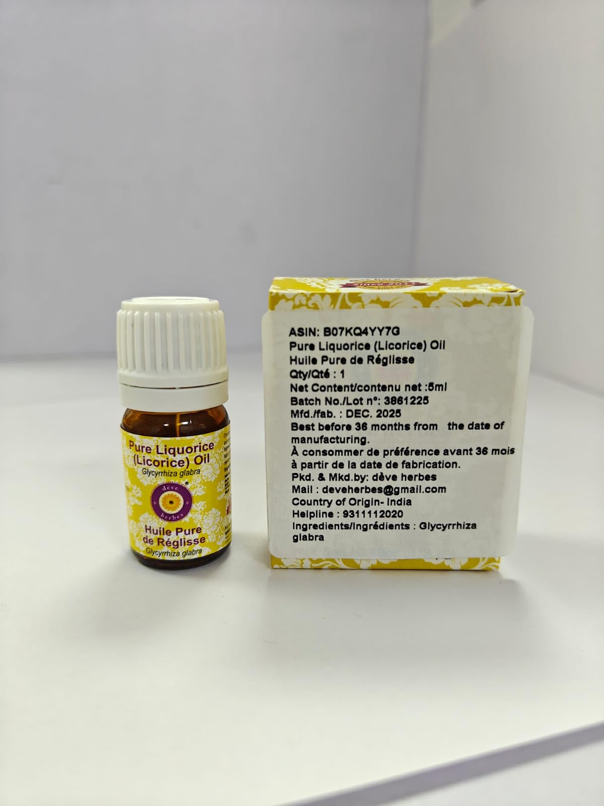 dève herbes Liquorice Oil Facial Care - 5ml - image 8