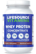 LifeSource Vitamins Grass-Fed Whey Concentrate Chocolate - 3 lb
