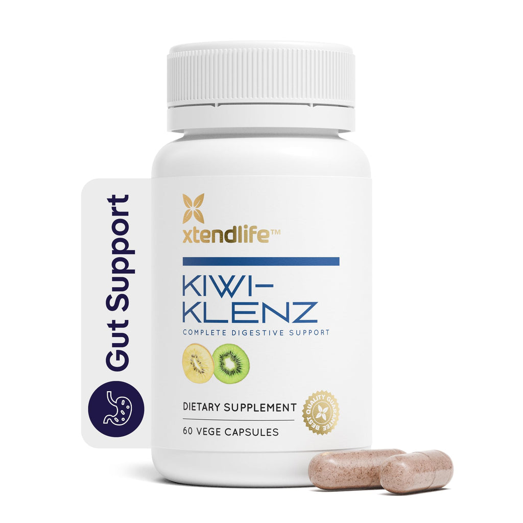 Xtendlife Kiwi-Klenz Digestive Enzyme & Prebiotic - 60 Capsules