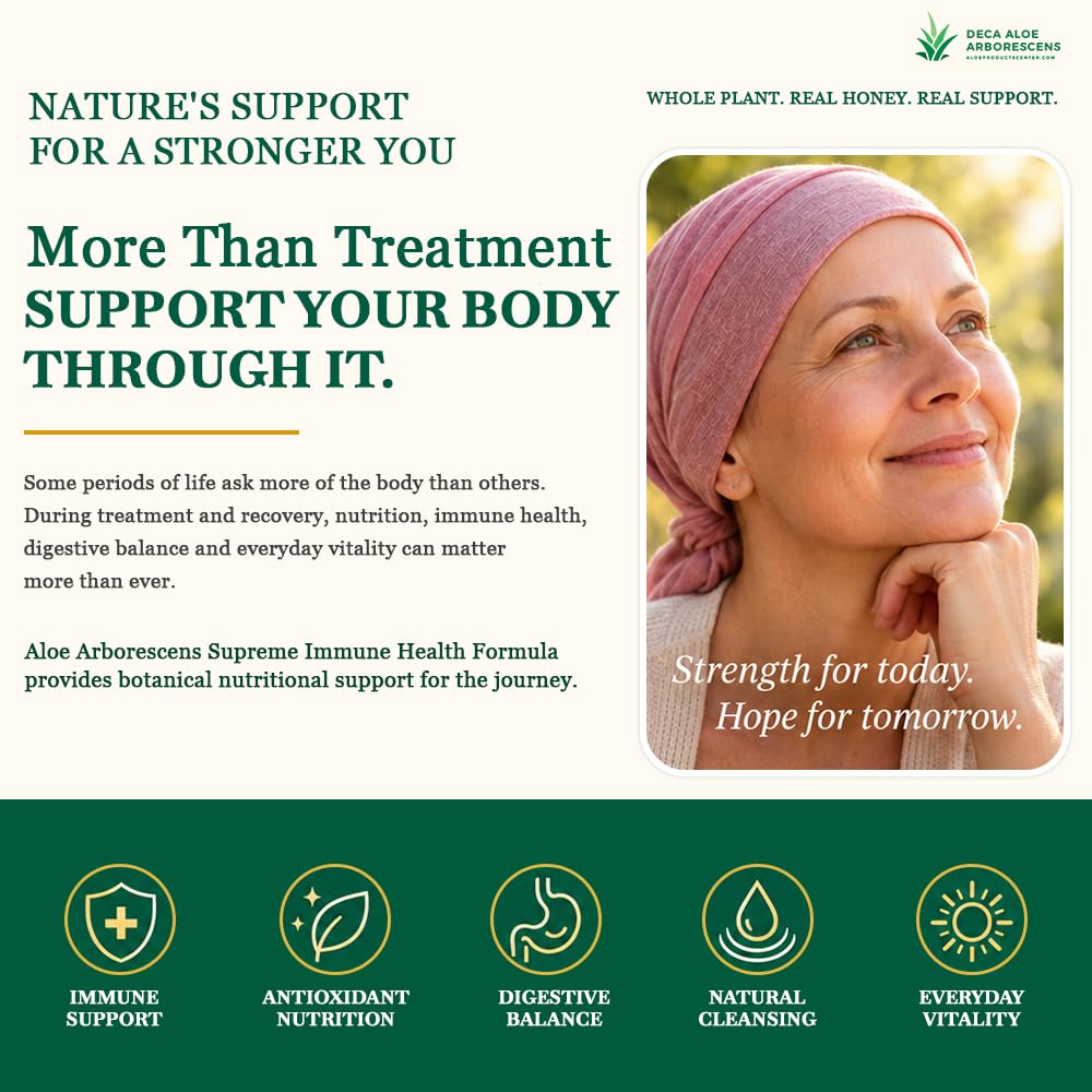 Deca Aloe Supreme Immune Health Formula Aloe Arborescens - image 6