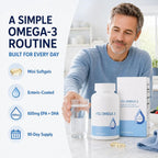 Generic rTG Omega-3 Fish Oil 600mg EPA DHA - 180 Softgels - image 7