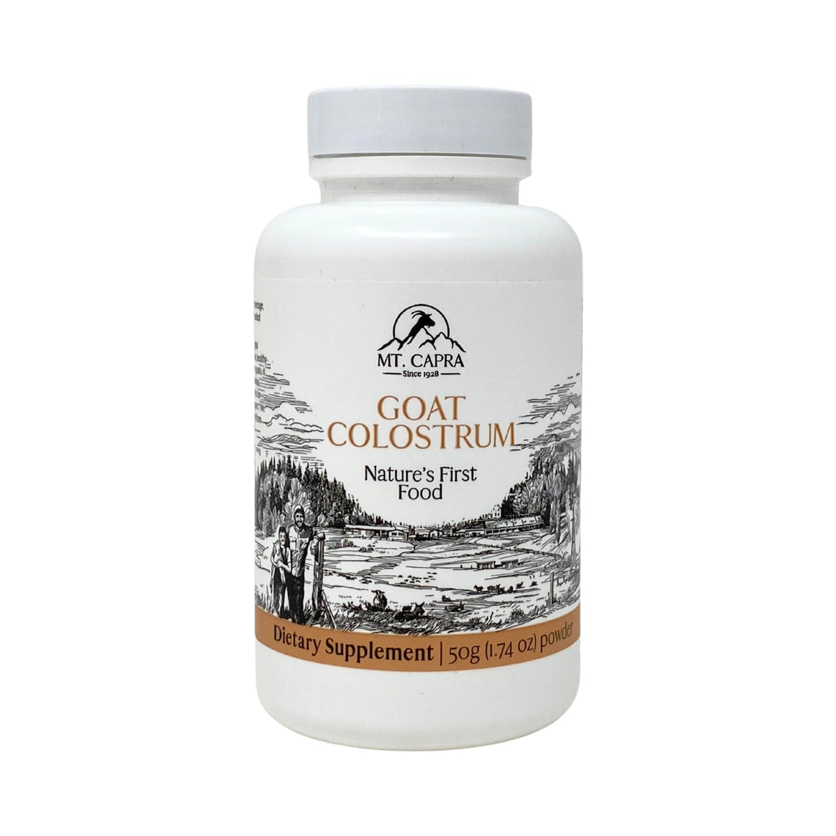 Mt. Capra Goat Colostrum Powder Immune Support - 50g