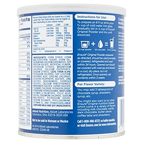 Ensure Original Nutrition Powder Vanilla - Pack of 4 - image 3