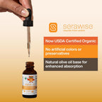 Serawise Organic Liquid Vitamin D3 with K2 - 1 Fl Oz - image 6