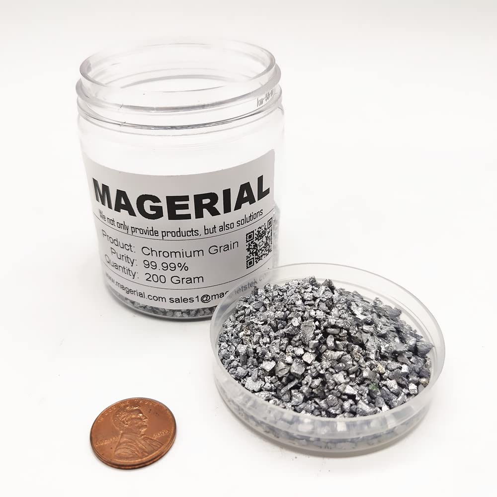 Magerial Chromium 99.99% Evaporation Material - 200 Grams - image 3