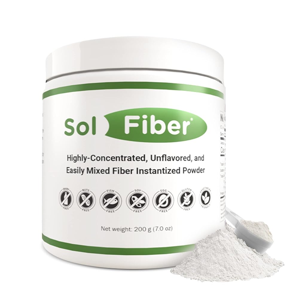 Solace Nutrition SolFiber Prebiotic Powder - 60 Servings