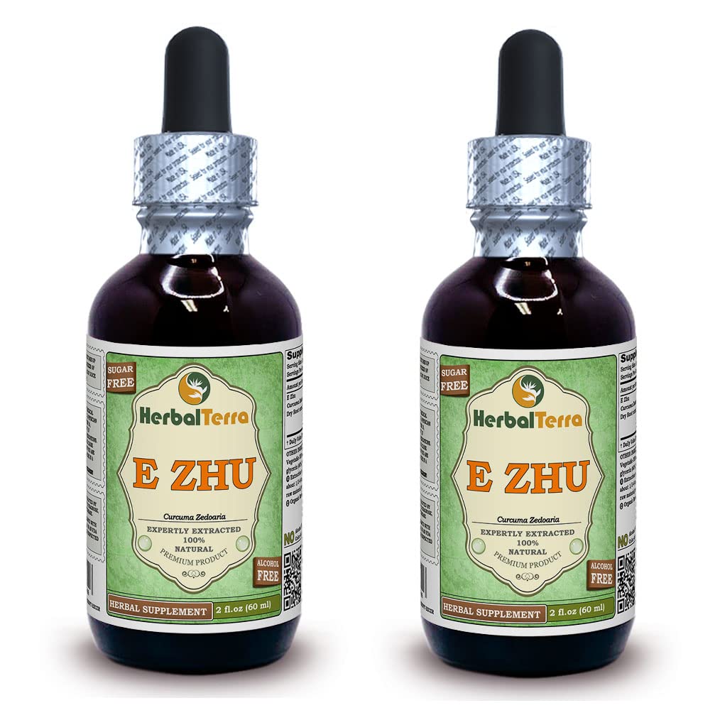 Herbal Terra LLC E Zhu, Zedoary (Curcuma Zedoaria) Tincture, Dried