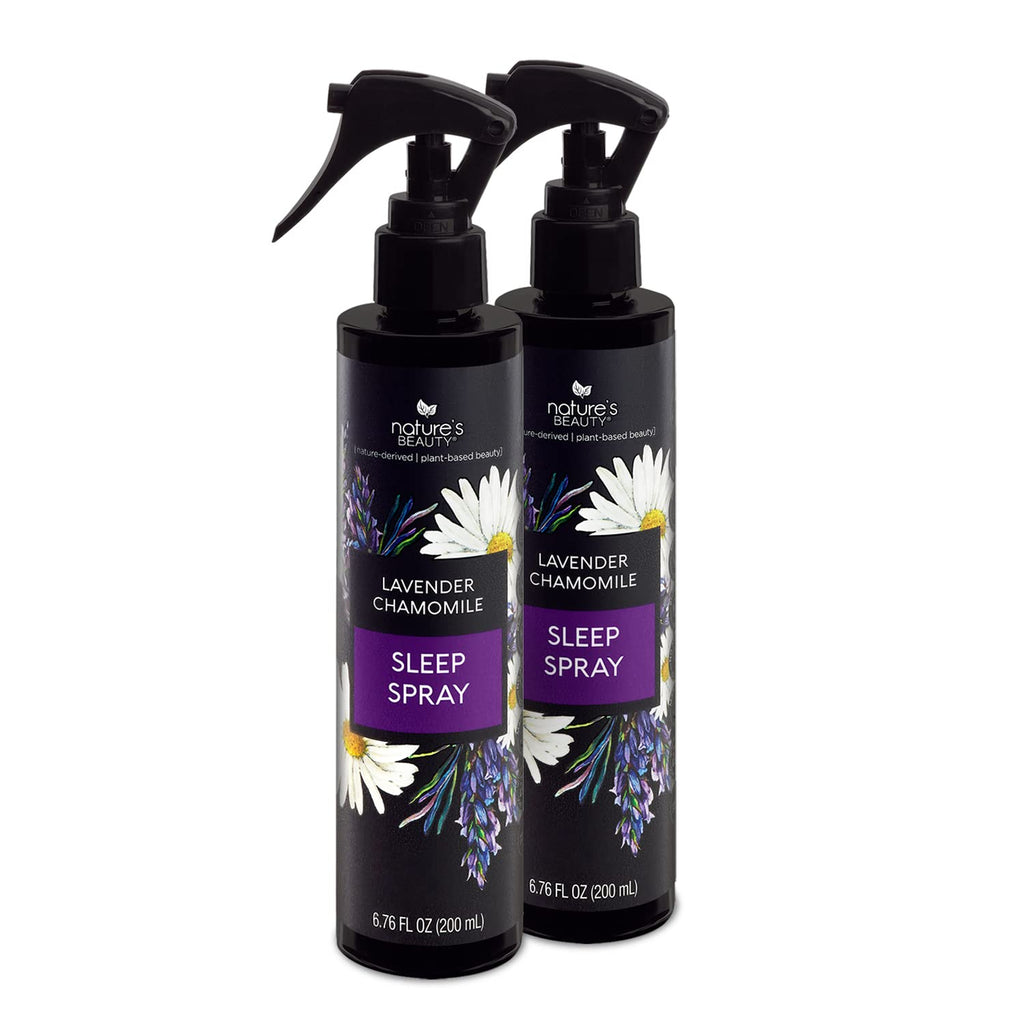 Nature's Beauty Lavender Chamomile Sleep Spray for Sleep - 2 Pack