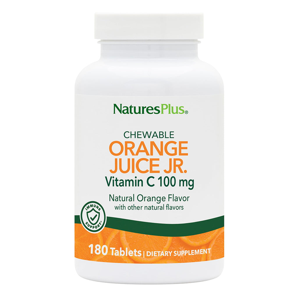NaturesPlus Orange Juice Jr. Vitamin C 100 mg - 180 Tablets