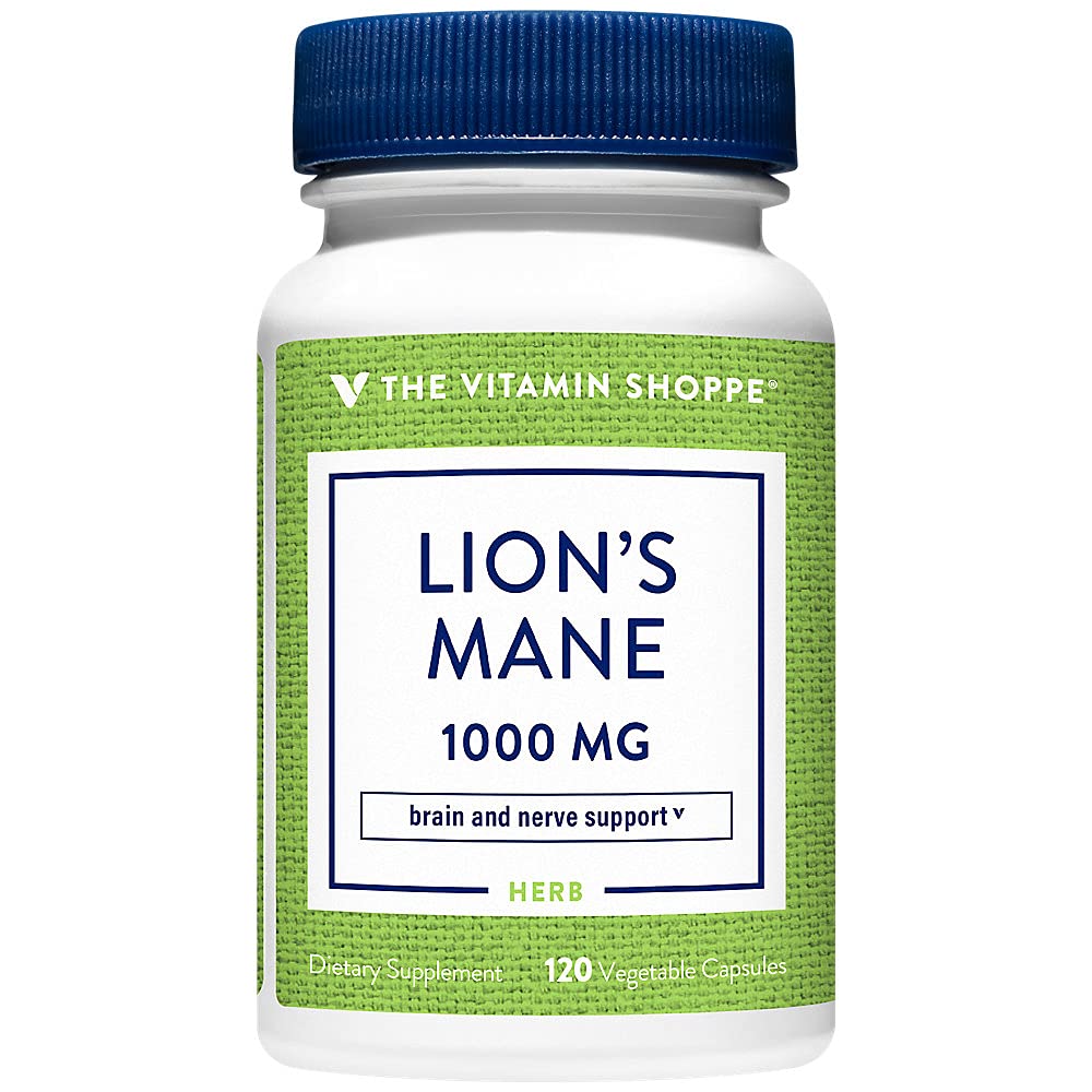 The Vitamin Shoppe Lion's Mane Nootropic Mushroom Formula