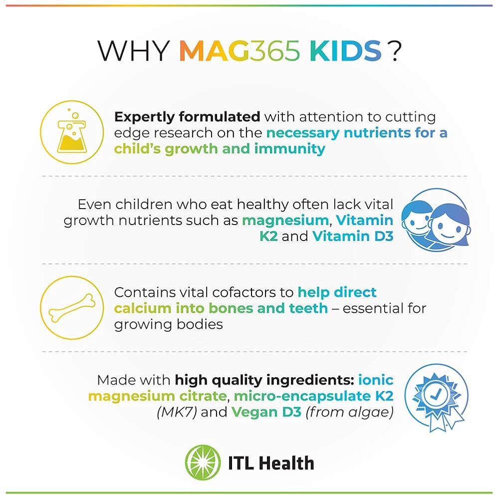 Mag365 Kids Magnesium Supplement - 150g - image 2