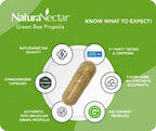 NaturaNectar Green Bee Propolis Capsules - 60 Capsules - image 3