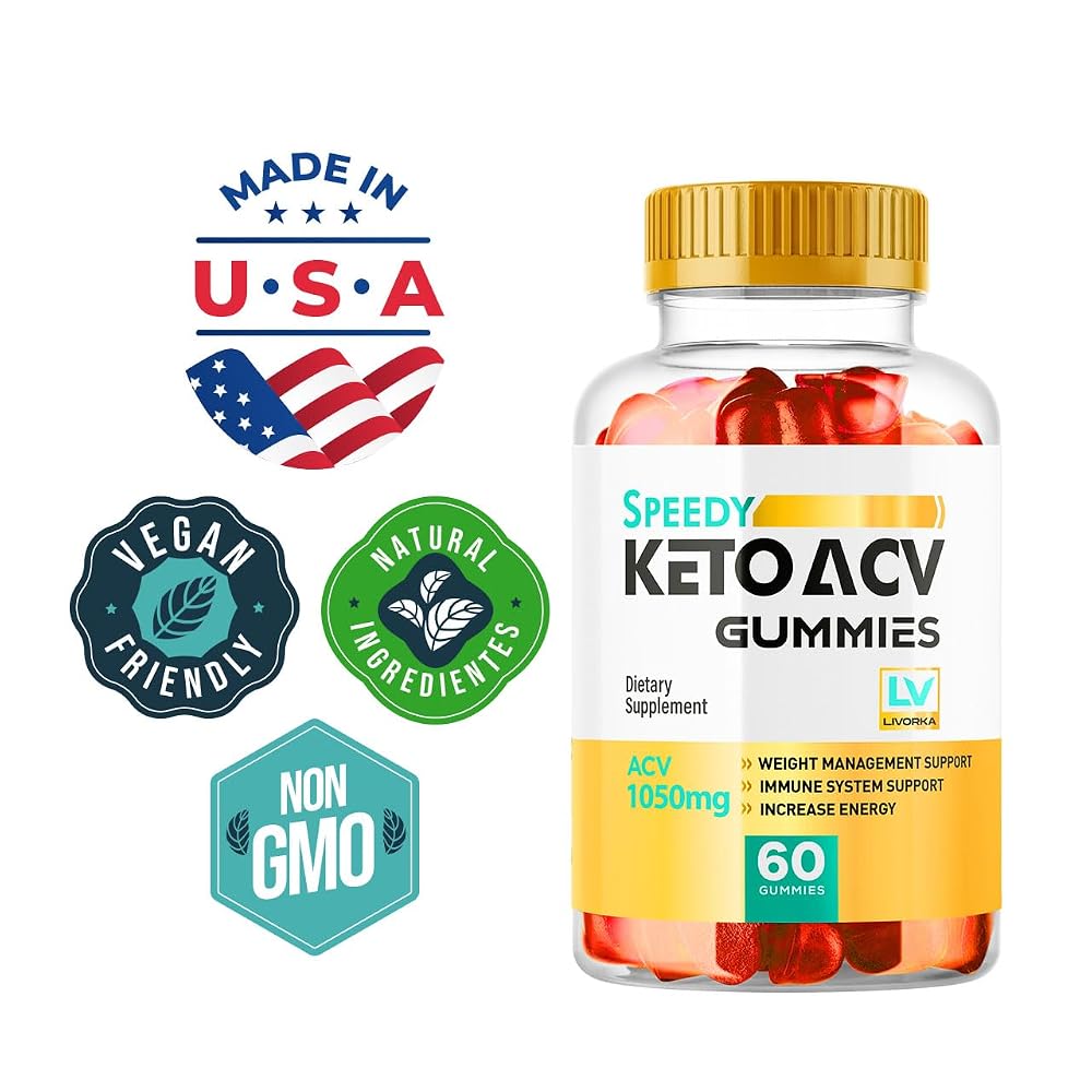 LIVORKA Speedy Keto ACV Gummies Apple Cider Vinegar - 120 Gummies - image 4