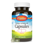 Carlson Empty Gelatin #0 Capsules - 150 Count - image 5