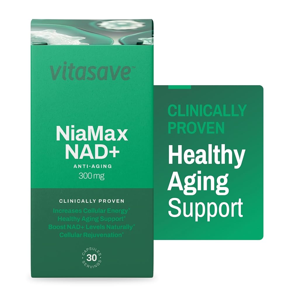 Vitasave NiaMax NAD+ Supplement 300mg - 30 Capsules - image 2