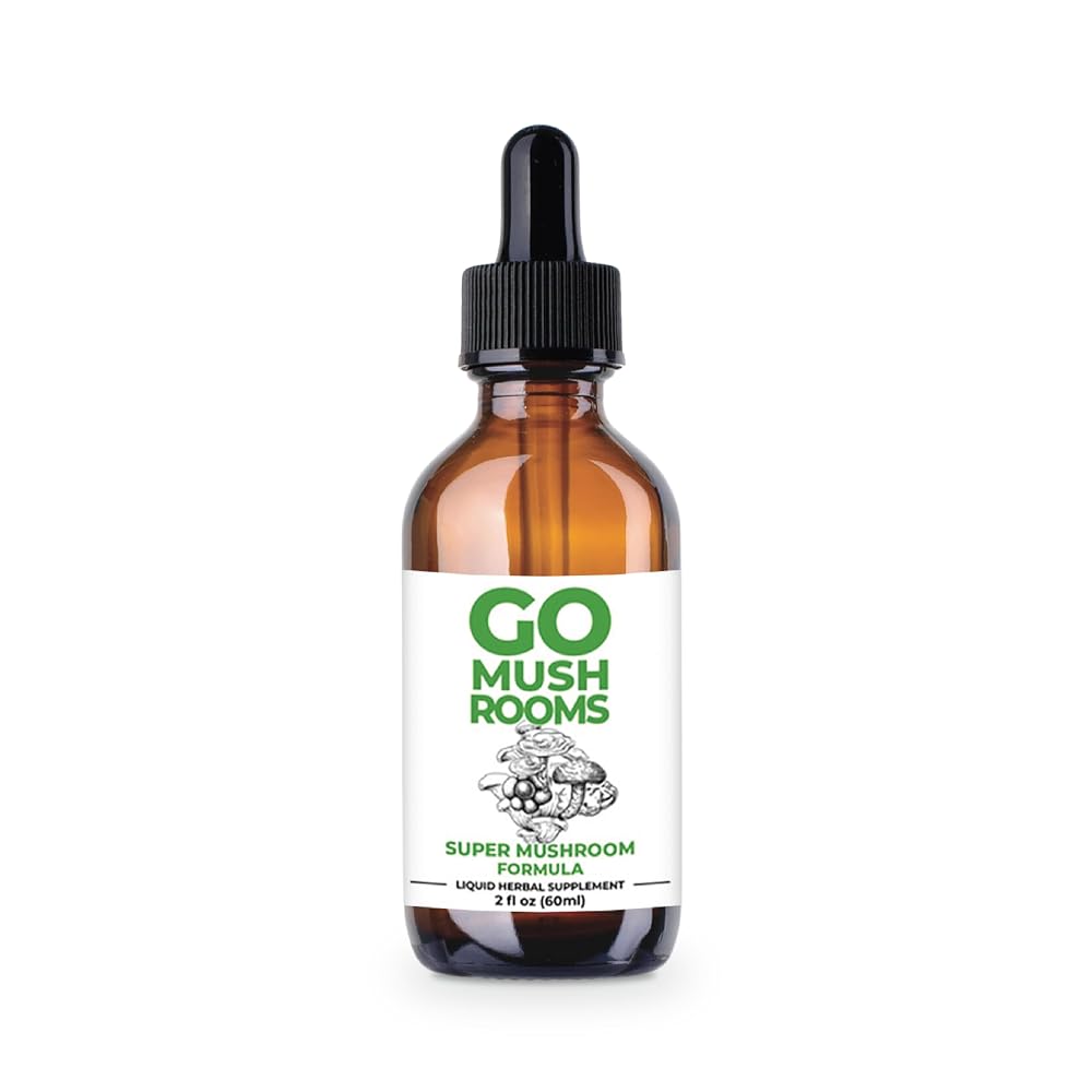 GO Mushrooms Super Mushroom Tincture 4-in-1 - 2 fl oz