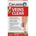 Caruso's Natural Health Veins Clear - 60 Tablets