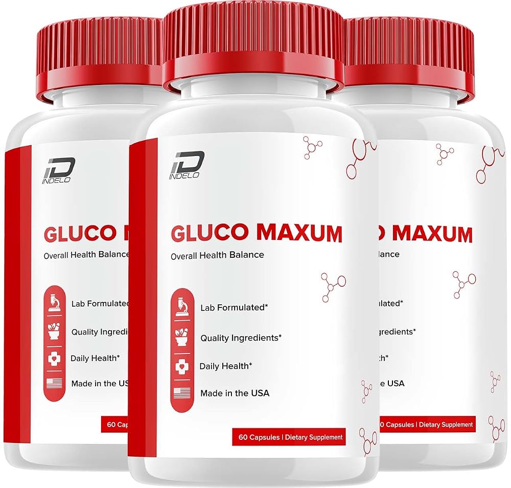 Indelo Gluco Maxum Advanced Supplement - 180 Capsules