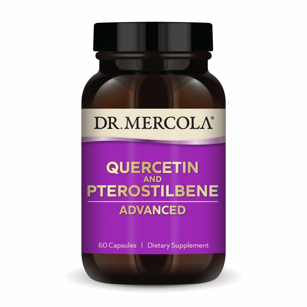 Dr. Mercola Quercetin & Pterostilbene Advanced, 500 mg