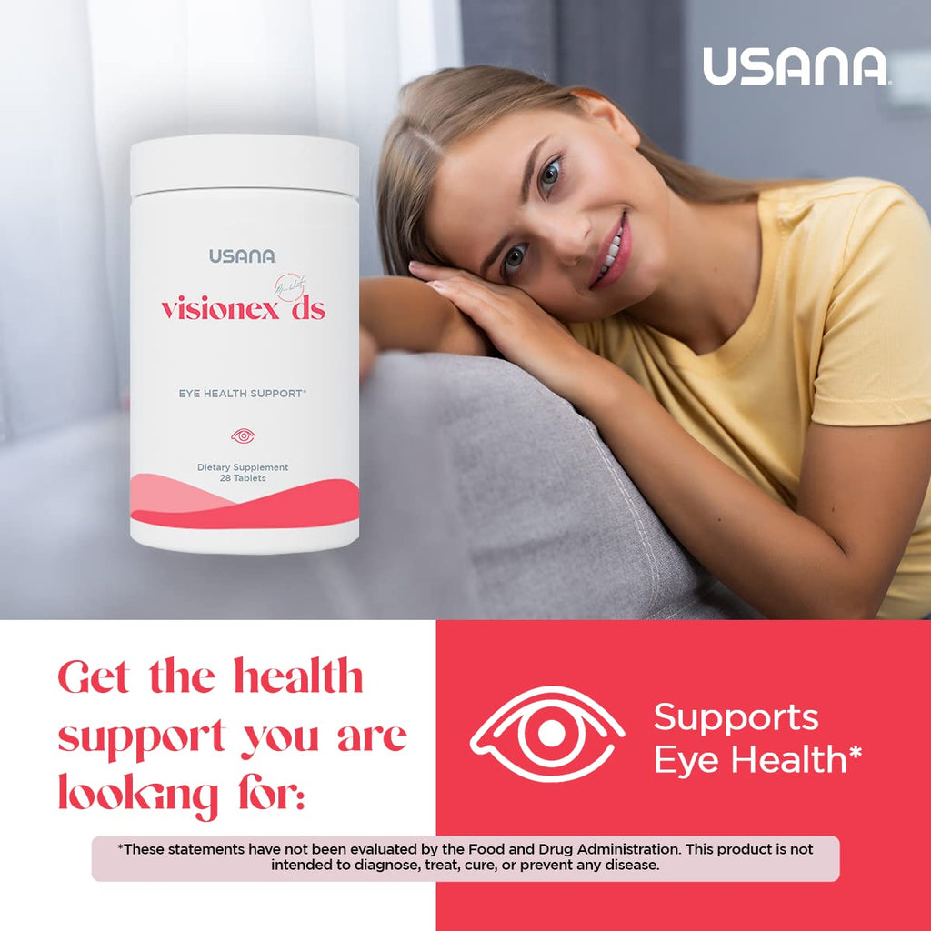 USANA Visionex DS Lutein & Zeaxanthin Formula - 28 Tablets - image 4